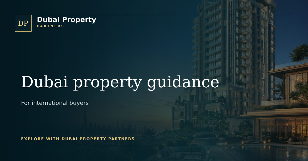 Dubai Property Partners bannière du partenaire acheteur international