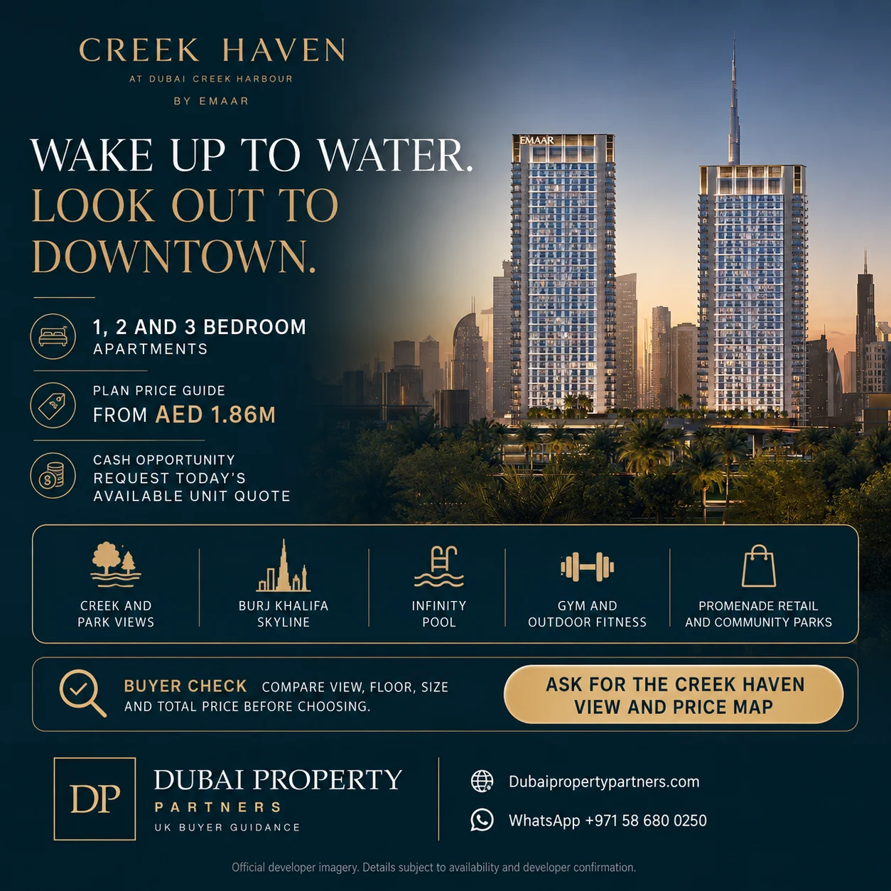 Creek Haven by Emaar | Waterfront Apartments at Dubai Creek Harbour, Dubai Creek Harbour, Dubai