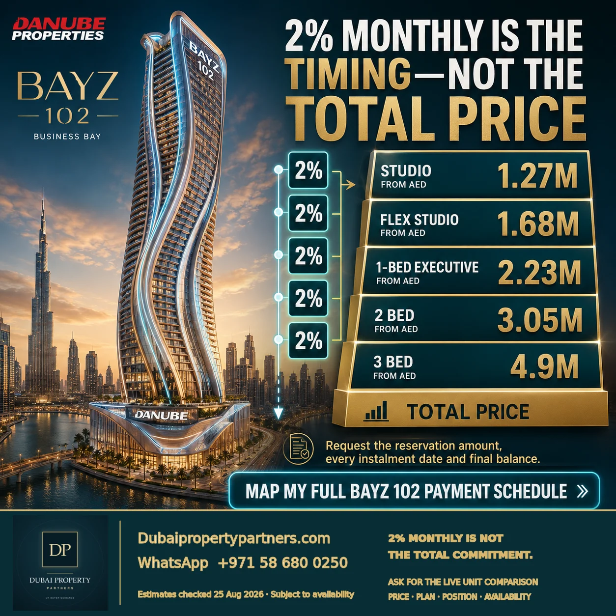 BAYZ 102 by Danube | Furnished Apartments in Business Bay, Business Bay, Dubai