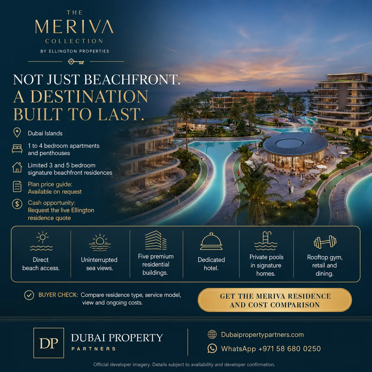 The Meriva Collection by Ellington | Beachfront Residences at Dubai Islands, Dubai Islands, Dubai